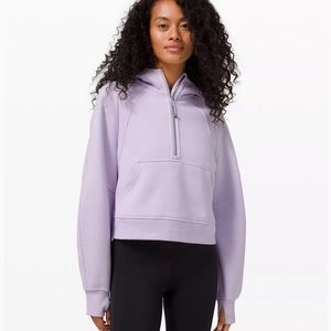 Lululemon scuba Cropped hoodie